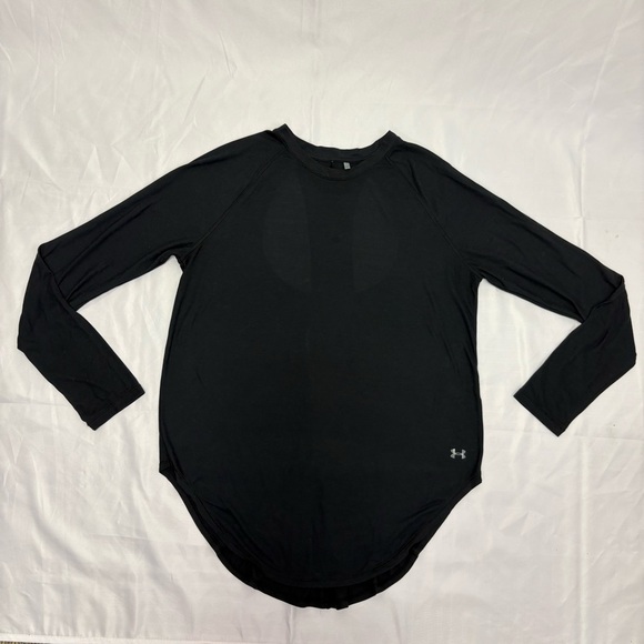 3/$30 Under Armour Women’s Medium (approx) Breathe Open Back Long Sleeve Flow - Picture 3 of 8